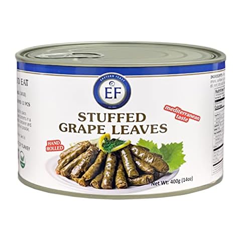 Eastern Feast - Stuffed Grape Leaves, 14 oz (400g) Vegan, Kosher Cover
