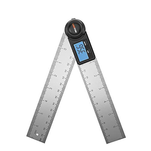 Goniomètre électronique protractor numérique 400mm mesure angle 360 degrés