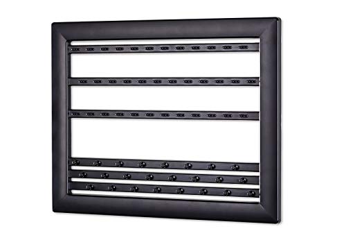 Kashay - Black Jewelry Outside The Box - Contemporary Modern Hanging Jewelry Organizer Wall Mounted Display Frame #TOP1