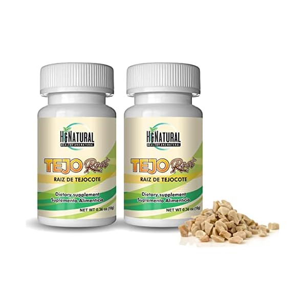 H and Natural 2 Pack!TejoRoot Raiz de Tejocote Root 6 Month Supply AlipoTecojote Supplement d Pure Root Supplement 6…