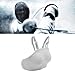 SPYMINNPOO Fencing Chest Guard, FIE Certified Plastic Breast Protector with High Strength, Ergonomic Design for Women Adult Girl Training (S)