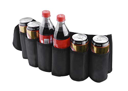 Beer Holster,Beer Soda Belt Holster Beer Belt Bottle Holders Drink Can Holder...