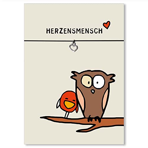 Glücksschmiedin - Liebes Geschenk, Wunscharmband und versilberten Anhänger mit Spruchkarten Cover