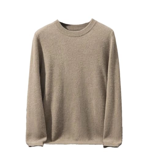 Men's Pullover Sweater Classic O-Neck Long Sleeve Solid Color Casual Cashmere Sweaters