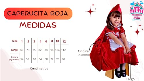 La mejor comparación de Disfraz niña caperucita los 10 mejores. 5 Imagen adicional