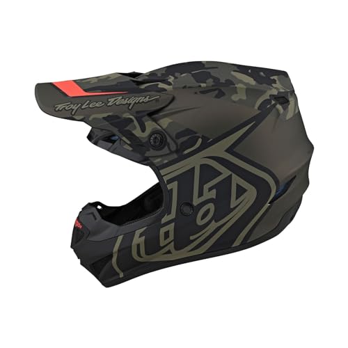 Troy Lee Designs - GP Helmet; Overload CAMO Army Green/Gray LG