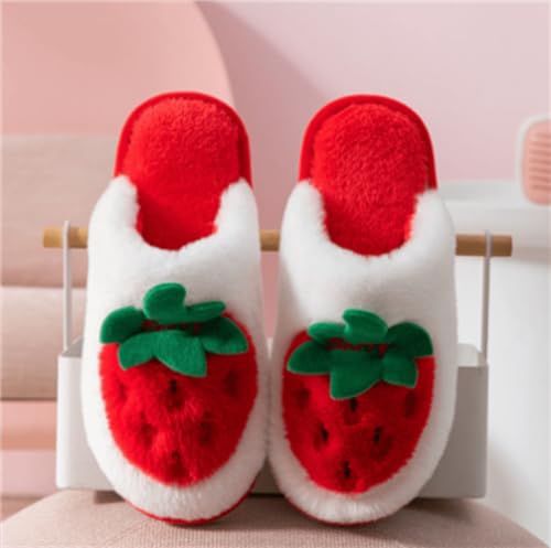 Nevka Fuzzy Fruit Slipper for a Kawaii Winter Fluffy Comfort with Adorable Design Thick Plush Warm Cute Aesthetic Delight3