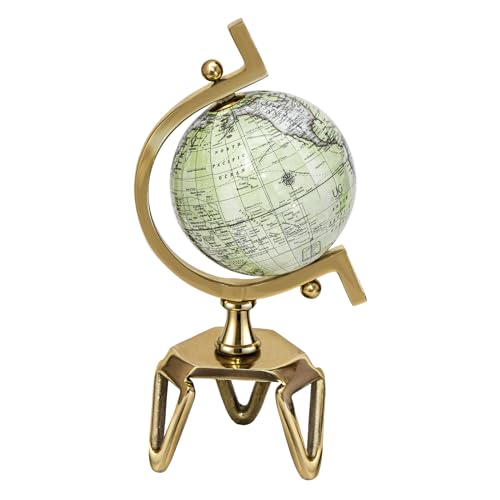 COSTWAY Mappamondo 18/21/26 cm, Mappamondo Interattivo Educativo con Supporto in