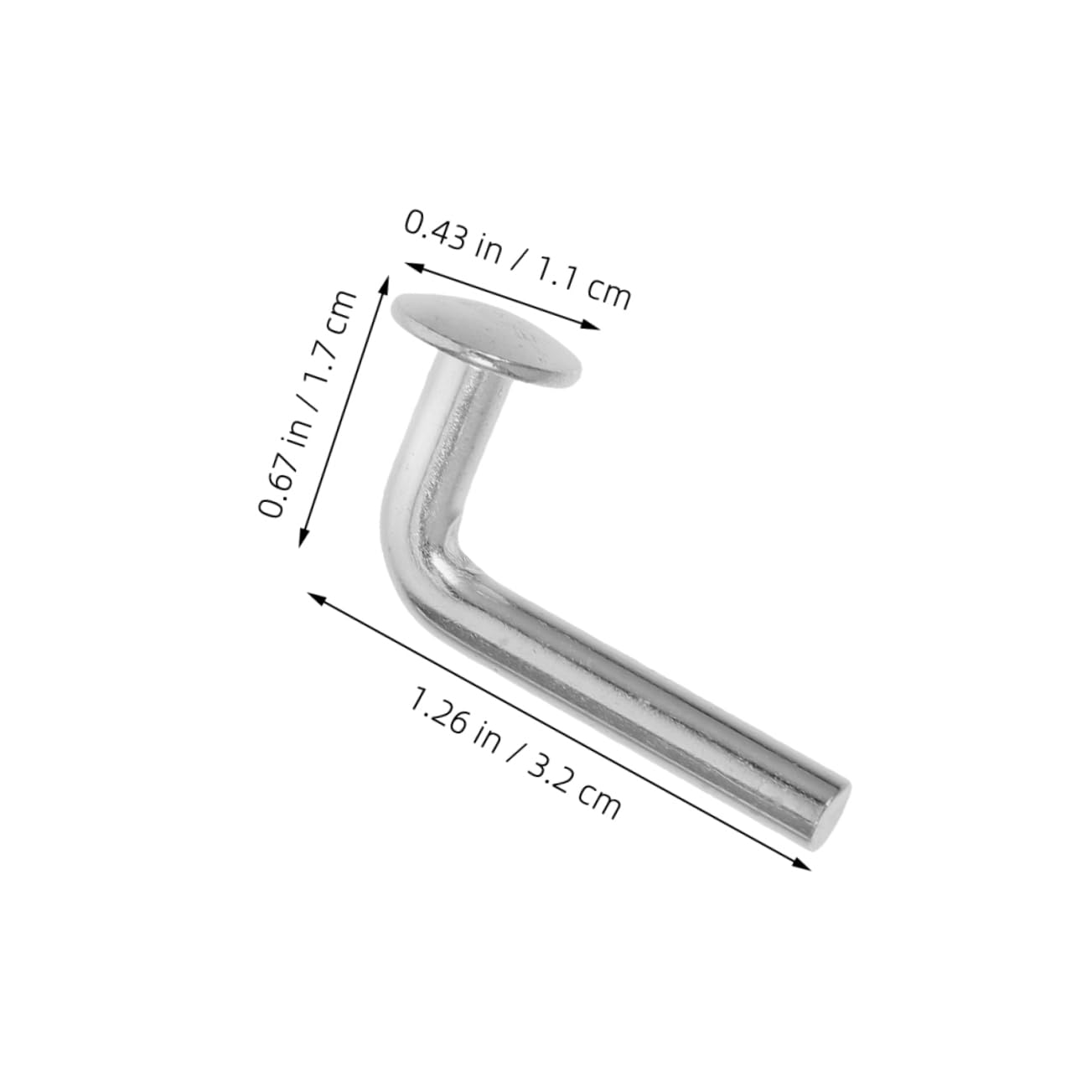 Housoutil Galvanized Buckle Latch Universal Pallet Rack Safety Bolts for Storage Shelves