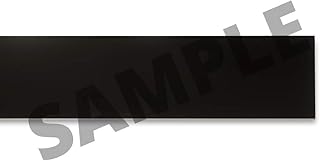 LUCiDA SURFACES Luxury Vinyl Flooring Tiles-Interlocking Flooring for DIY Installation-Sample Wood-Look Plank-Piano Black-MaxCore-7 inch x 12 inch, Single Sample Tile