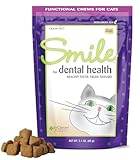 In Clover Smile Daily Dental Health Soft Chews for Cats, Support Healthy Teeth and Fresh Tongue with Catnip and Green Tea, Prebiotics, and Chlorophyll for Fresh Breath