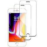 【2枚セット】適用 iPhone8/ 7/ 6s/6 ガラスフィルム 強化ガラスフィルム フィルム 日本素材製 画面保護 ガラスカバー 極薄0.33mm 高透過率 耐指紋 撥油性 2.5D ラウンドエッジ加工 硬度9H/高透過率/自動吸着 適用 iPhone7 保護フィルム