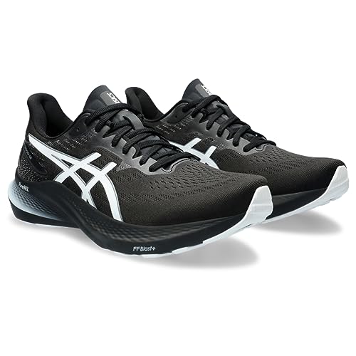 Image of ASICS Men's GT-2000 12 Running Shoes, 15, Black /White