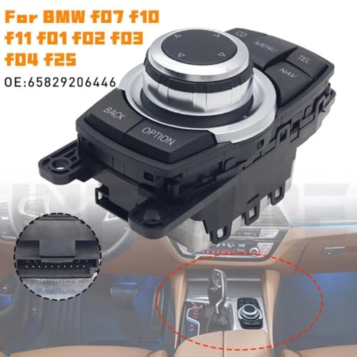 Commutateur rotatif multimédia haute précision pour BMW F10 F01 9206446 - 3