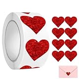 Adapté à toutes les occasions: Ces autocollants rouges sont parfaits pour les mariages, fêtes, Noël, Saint-Valentin et projets créatifs. Ajoutez une touche d'amour et de charme à vos décorations et créations