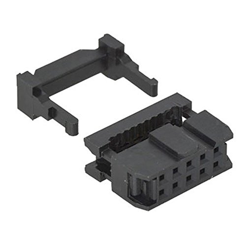 Jameco Valuepro 8000-10-R 10 posiciones conector tira de enchufe IDC de 0.1 pulgadas