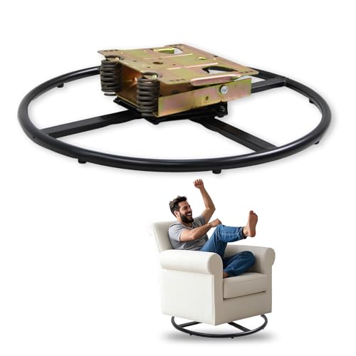 ChiCoko 22 Replacement Recliner Ring Base with 360 Swivel Rocker Box Plate for Rocker Recliner Sofa Accessories Rocking Recliner Replacement Parts