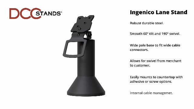 Amazon.com: DCCStands Swivel and Tilt Ingenico Lane/3000/5000/7000