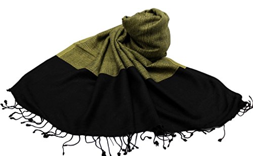 Étole viscose SHANKARA au fini soie sauvage pour vos sorties chic