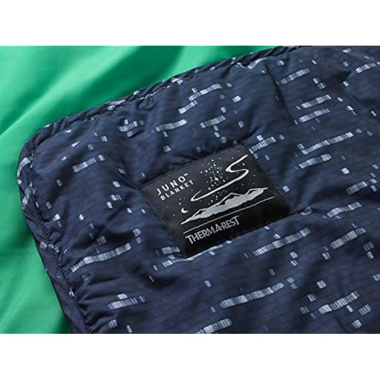 Therm-a-Rest Juno Insulated Camping and Backpacking Blanket, Warp Speed Print One Size