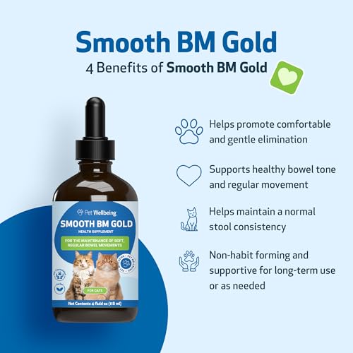 image for Pet Wellbeing Smooth BM Gold for Cats & Dogs - Vet-Formulated - Gentle