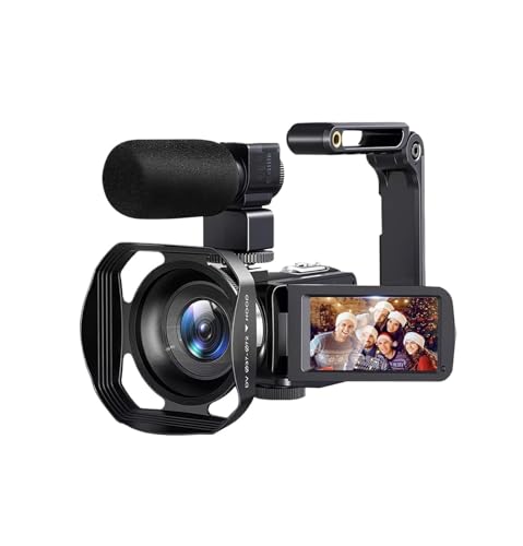 Caméra vidéo 8K 64 MP avec zoom numérique 18x pour des captures ultra nettes