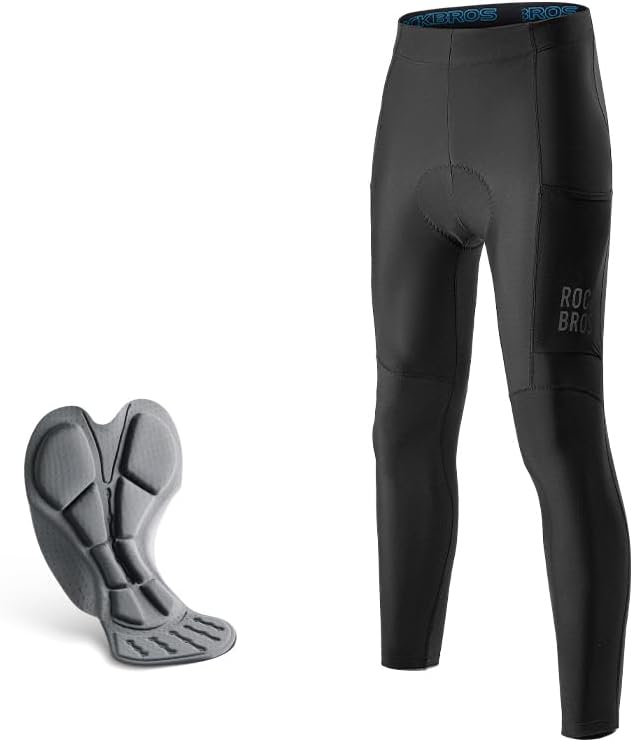 MTB Pants 4D Padded Bike Pants for Men Cycling Pants for Men Mountain Bike Pants for Men