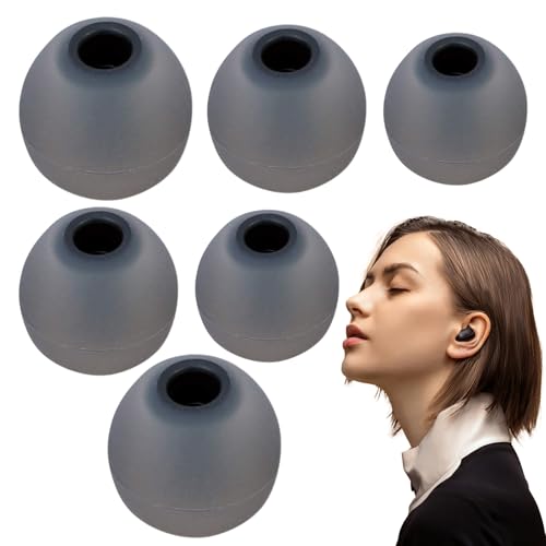 Tapones de repuesto para los oídos, fundas de silicona para auriculares, almohadillas blandas, tamaños S, M, L, efecto de inmersión: sistema de sellado especial para mujeres, hombres, adultos, mayor