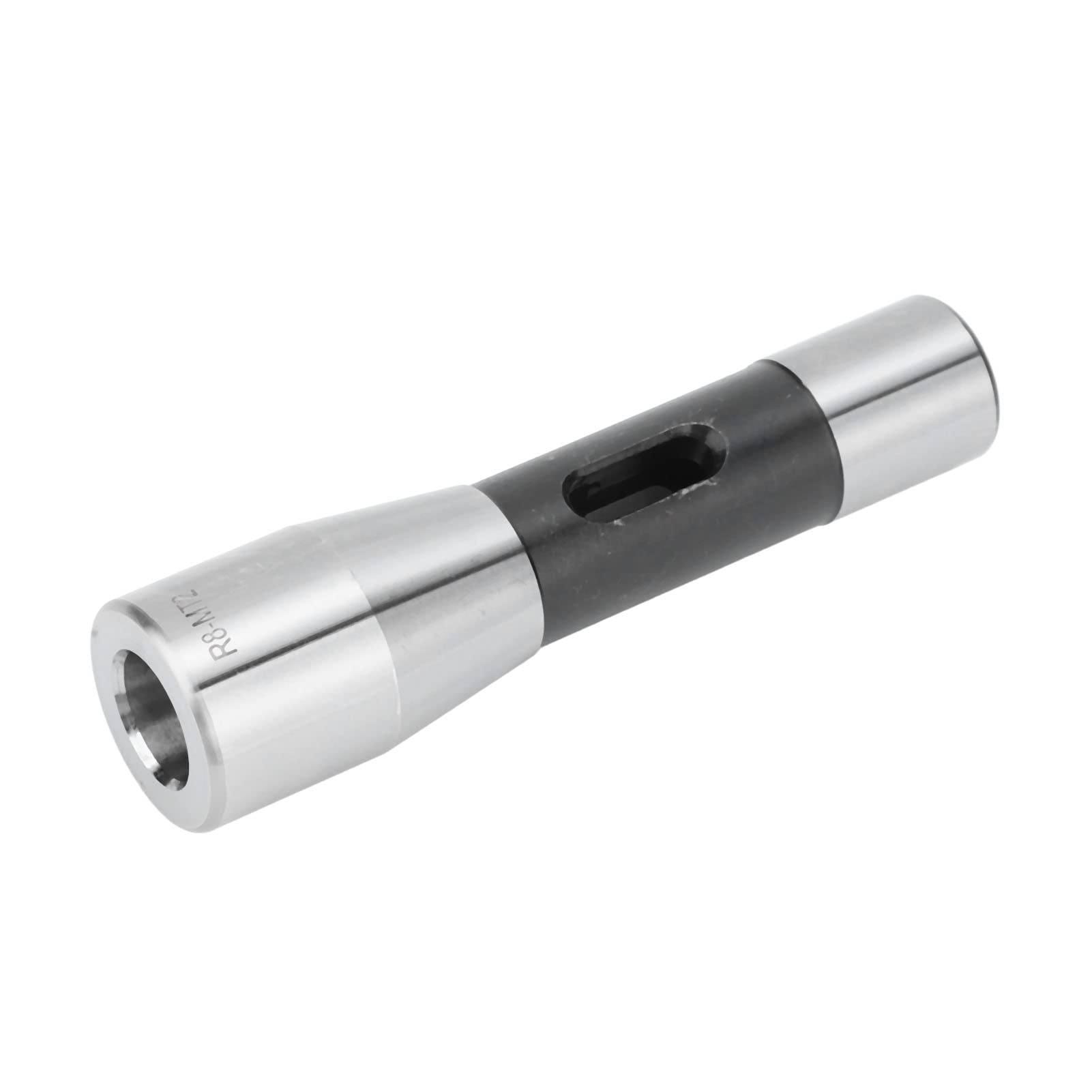 Adaptador R8 a MT2 de acero de aleación endurecido para fresadora de 5 pulgadas