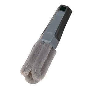 Carrand 92019 Lug Nut Brush , Gray
