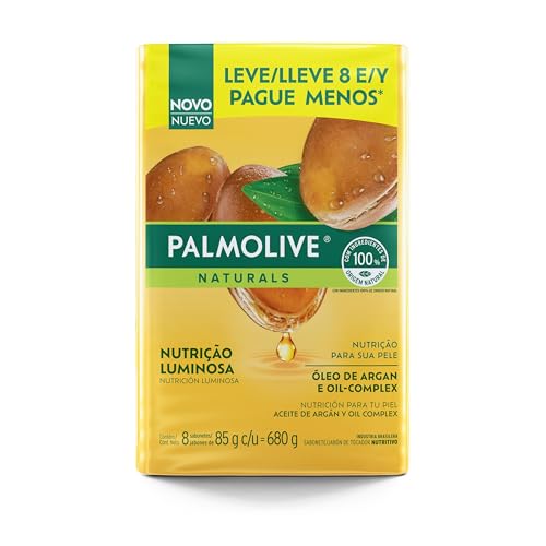 Sabonete Em Barra Palmolive Naturals Sensação Luminosa 85G Promo Leve 8 Pague 7