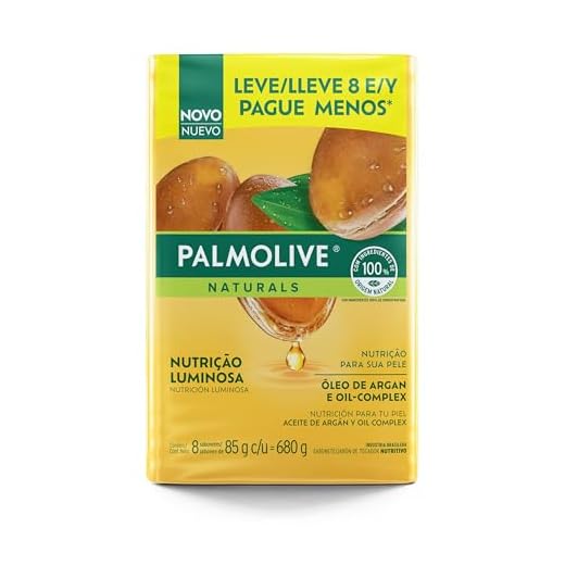 Palmolive Sabonete Em Barra Naturals Sensação Luminosa 85G Promo Leve 8 Pague 7