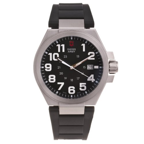 y❤︎ Victorinox Swiss Army Men's 241162 Convoy Black Watch: Buy