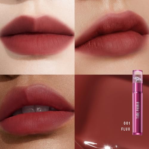 Image of Altera Blurring Tint Lip Stain 001 Flux, Brownish Red Glossy to Soft Matte Finish, Blur Lip Lines, Weightless No-Sticky Airy Velvet Texture, Vibrant Hydrating Long-Lasting Lip Makeup