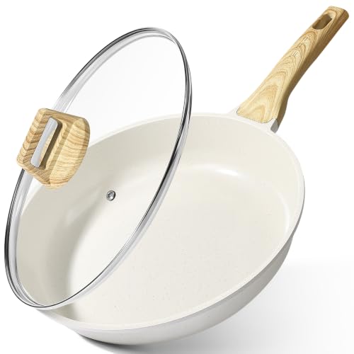 GiPP Padella Antiaderente Compatibile con Induzione, 30CM + Coperchio