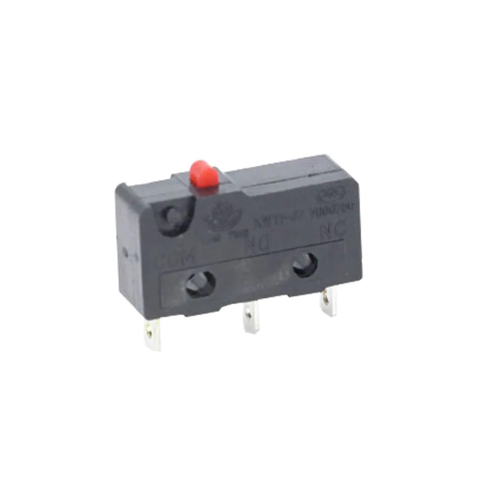 10 PZ Micro Interruttore 2/3Pin NO/NC Mini Finecorsa 5A 250VAC KW11-3Z Roller Arc leva A Scatto Push Microinterruttori(2P curved handle)