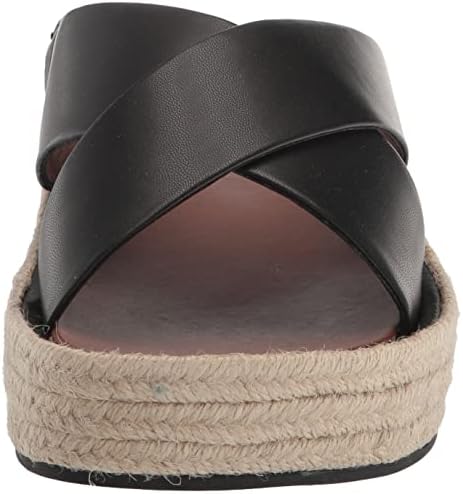Aerosoles Women's Day Wedge Sandal, Black, 7 | Image 1