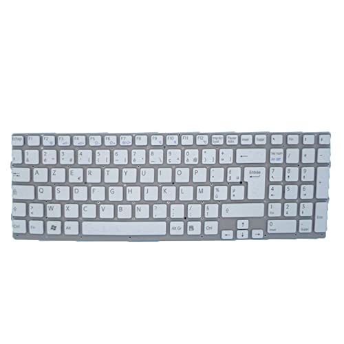 RTDPART Clavier d'ordinateur Portable pour Sony pour VAIO VPCEB VPC-EB VPCEB3S1E VPCEB3S1R VPCEB3Z1E VPCEB3Z1R VPCEB4A4E VPCEB4B4E VPCEB4C4E VPCEB4C5E...