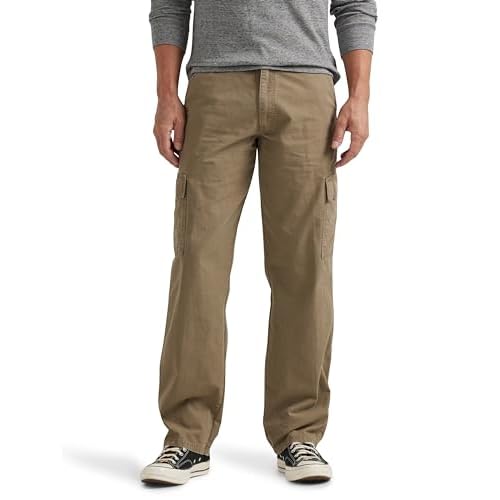 Wrangler Authentics Men’s Twill Relaxed Fit Cargo Pant (Logan)