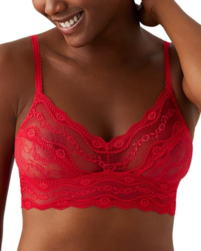Image of b.tempt'd by Wacoal Women's Lace Kiss Sheer Unlined Wire Free Bralette, 910182