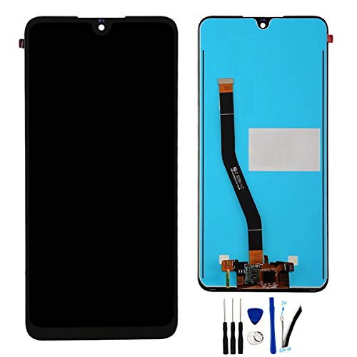 LCD Display Screen Digitizer Touch Screen Glass Panel Assembly Replacement for Huawei Honor 8X Max ARE-L22HN / Enjoy Max ARE-AL00 7.12 Black