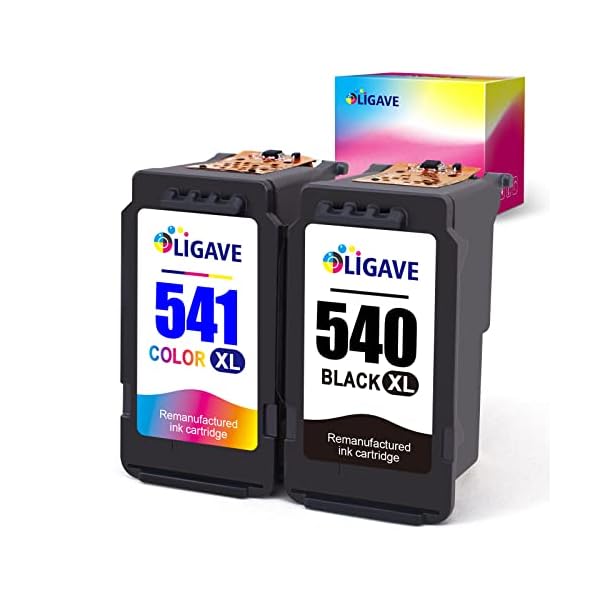 OLIGAVE 540 XL 541 XL 540 541 Kompatibel für Canon 540 541 Multipack XL Canon pg 540 cl 541 Canon Druckerpatronen 540…