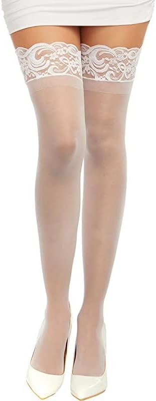 Hosiery Lace Top Thigh High Stockings