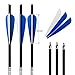 REEGOX Crossbow Bolts 16/18/20 inch Bio Crossbow Arrows with Moon Nocks and Removable Tips (Pack of 12) (20