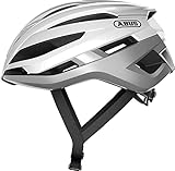 ABUS Rennradhelm StormChaser - Leichter und komfortabler Fahrradhelm für professionellen Radsport für Damen und Herren - Weiß, Größe M
