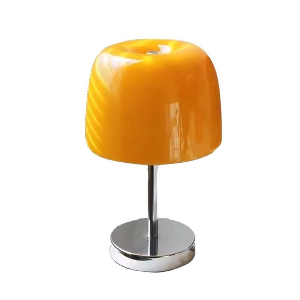 Kx9Lb8d Nightstand Lamps Bedside Table Lamp Living Room Study Bedroom Night Light(Yellow)