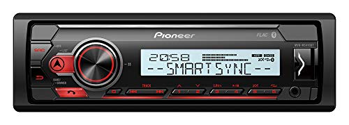 Pioneer MVH MS410BT   Autoradio 1 DIN modelo para marino con Bluetooth®, USB. Sintonizador RDS. Se conecta a iPhone y amp; Dispositivos Android