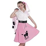 Amscan Child's Fabulous '50s Costume Party Poodle Skirt (1 Piece), 14