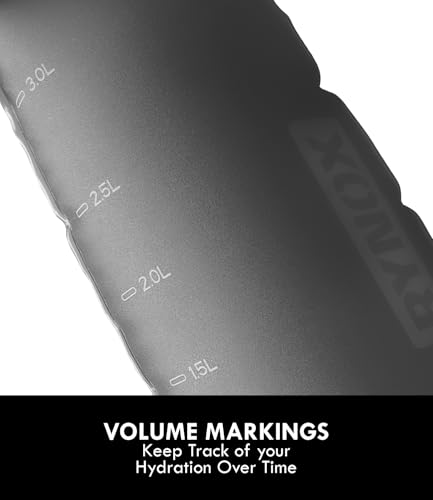 Image of Rynox Reload Hydration Bladder 3 LTR | BPA and PVC Free | TPU Material Construction | Lightweight Hydration Bladder with Helmet-Friendly Bite Valve