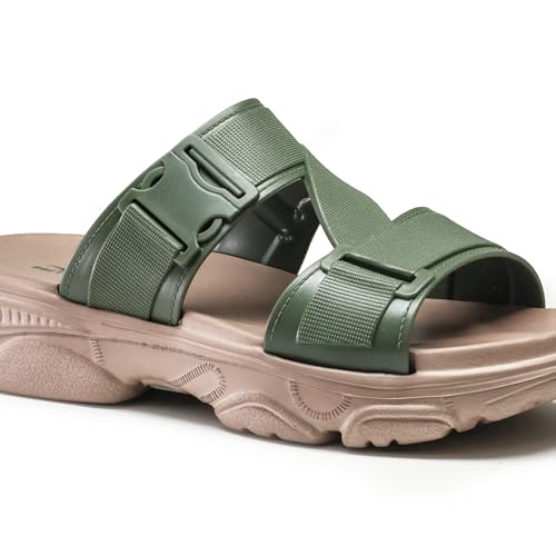 Image of ASIAN Women's FEMINA-06 Comfortable & Light Weight Slippers for women | Stylish & Anti-Skid Sandals for Adult | Waterproof & Everyday Use slip ons for Girls and Ladies